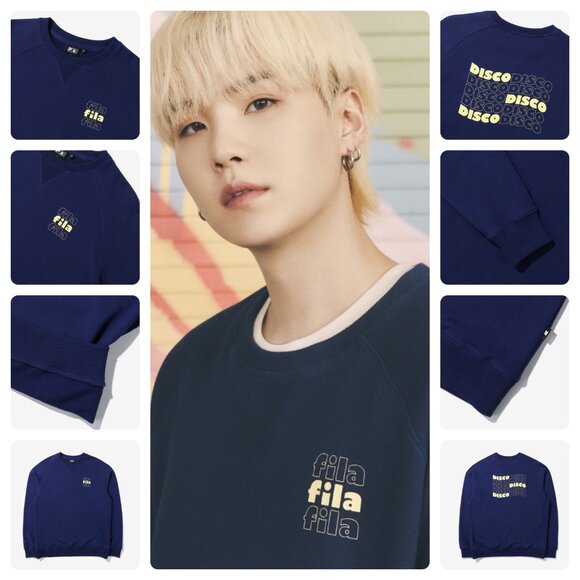 BTS x Fila Sweatshirt - Suga Yoongi - Picture 1 of 12